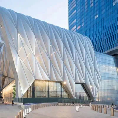 The Shed building at Hudson Yards