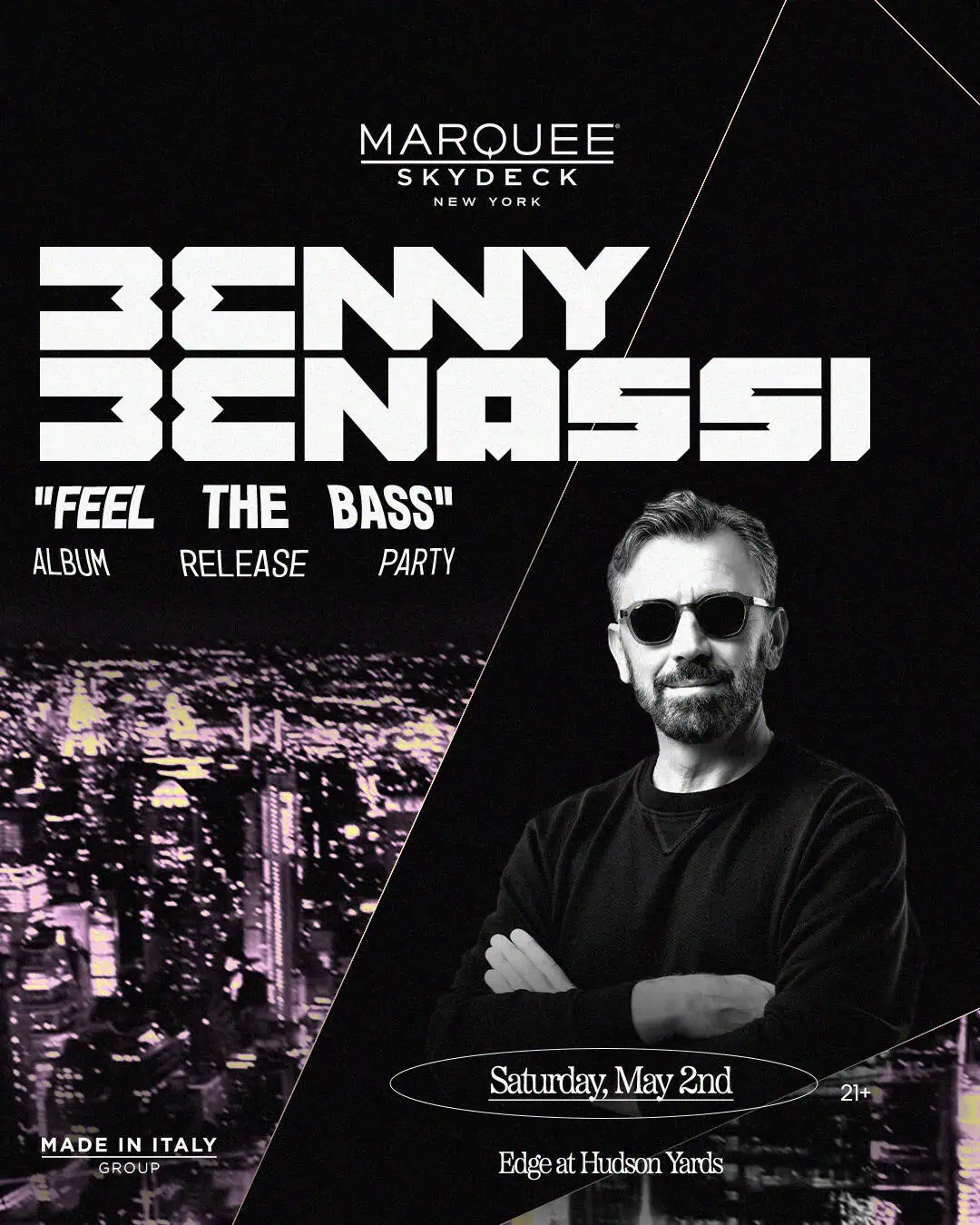 Benny Benassi at Marquee Skydeck