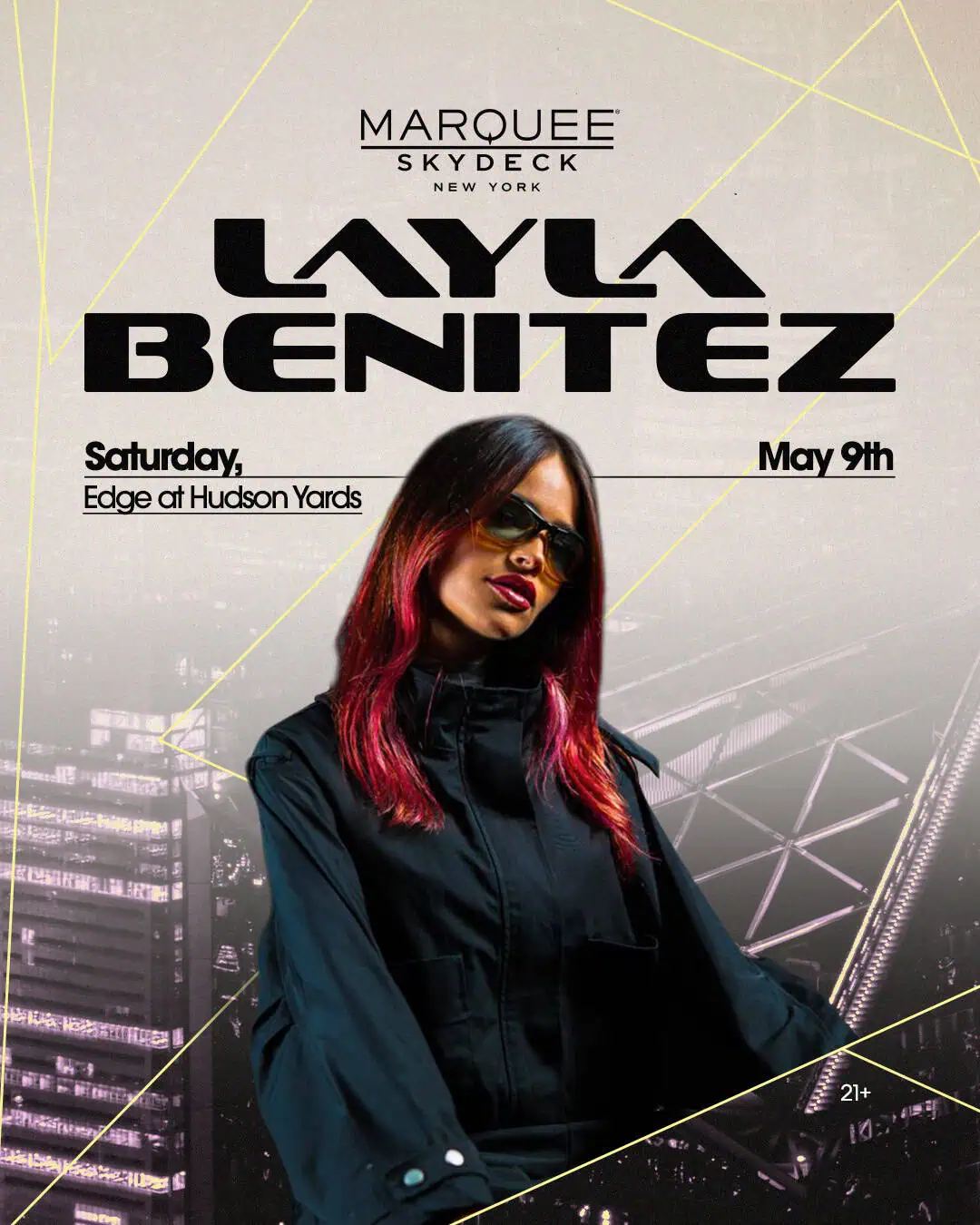 Layla Benitez at Marquee Skydeck