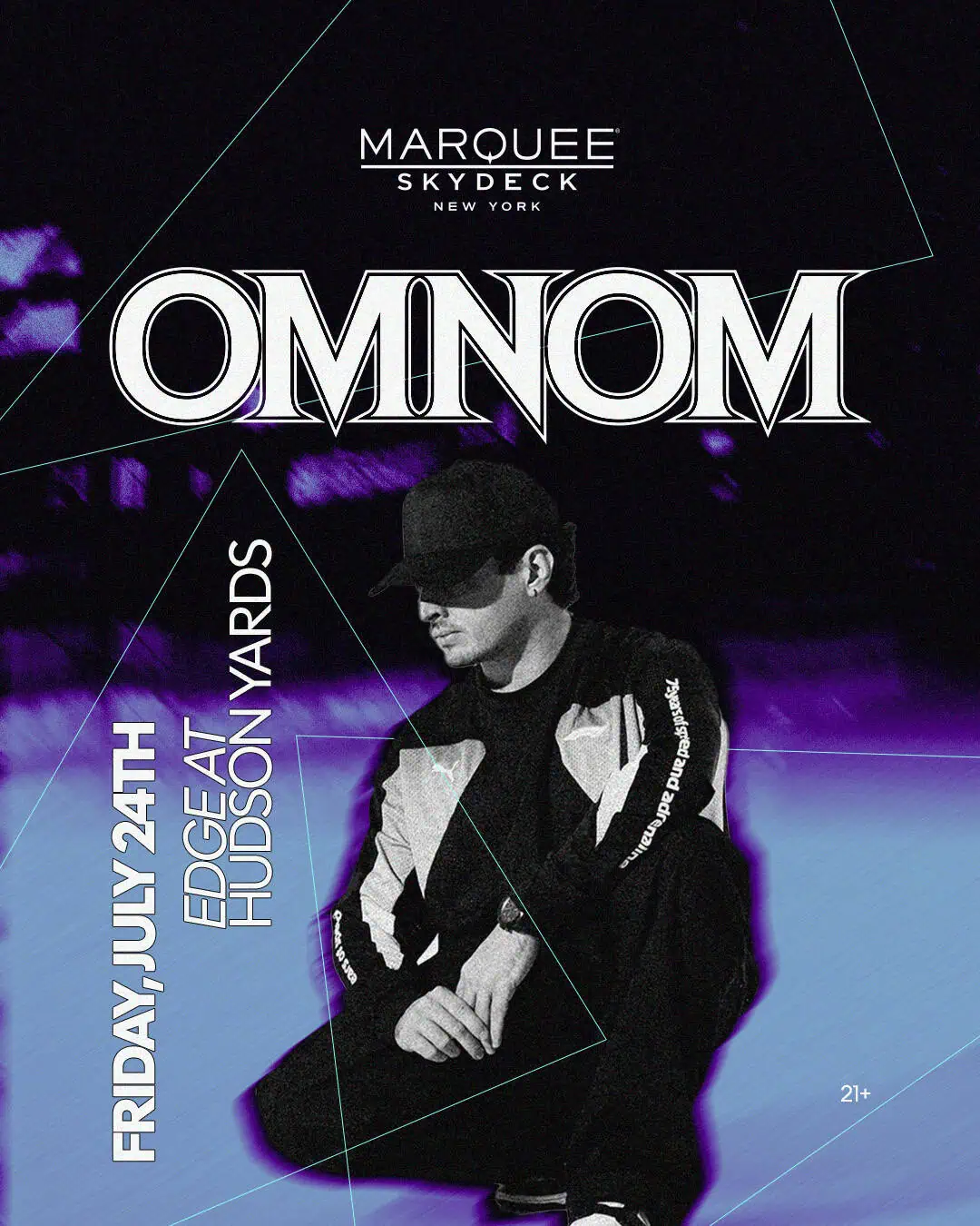 OMNOM event at Edge NYC Hudson Yards on July 24th.