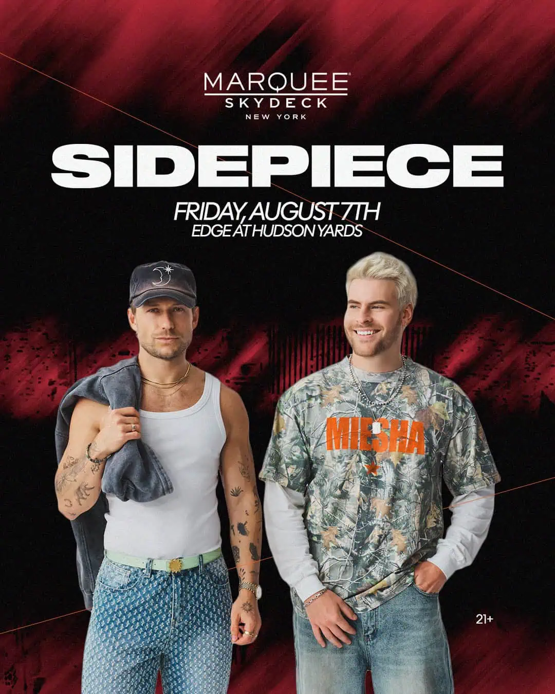 sidepiece press photo for The Edge NYC
