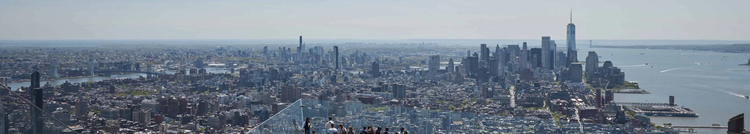Edge NYC outdoor sky deck at 30 Hudson Yards, starting point for any New York City itinerary