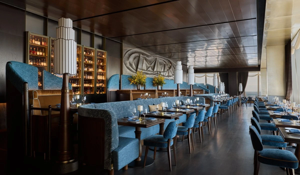 Inside of Peak with Priceless located in Edge NYC, Hudson Yards