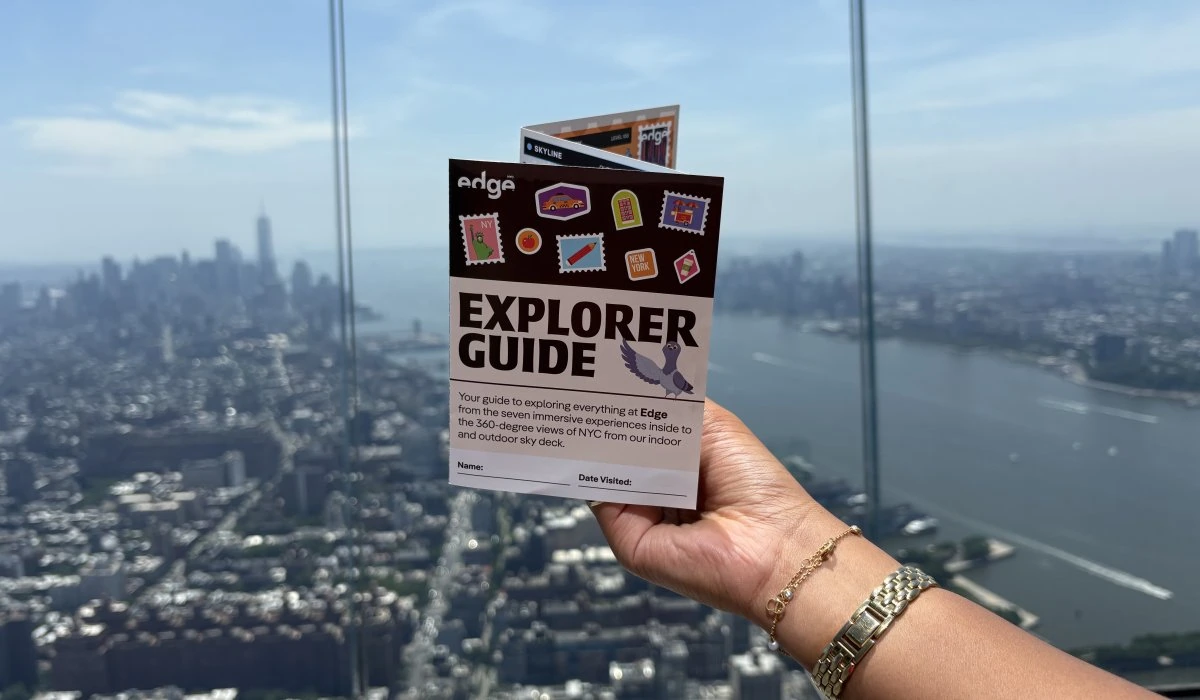 Edge Explorer Guide, an interactive scavenger hunt through Edge’s immersive experiences