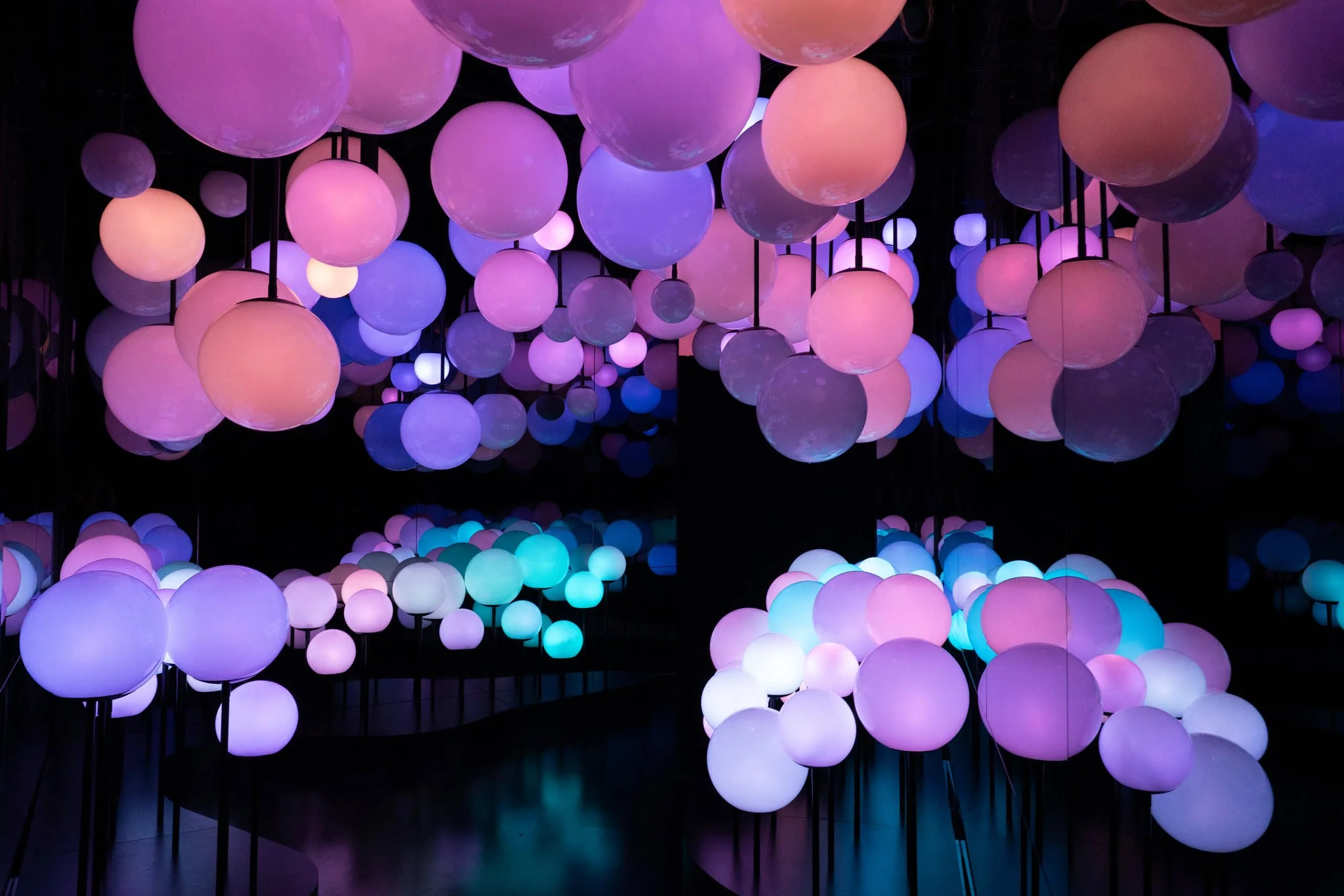 Pulse – interaktiv ljusinstallation på Edge NYC, Hudson Yards