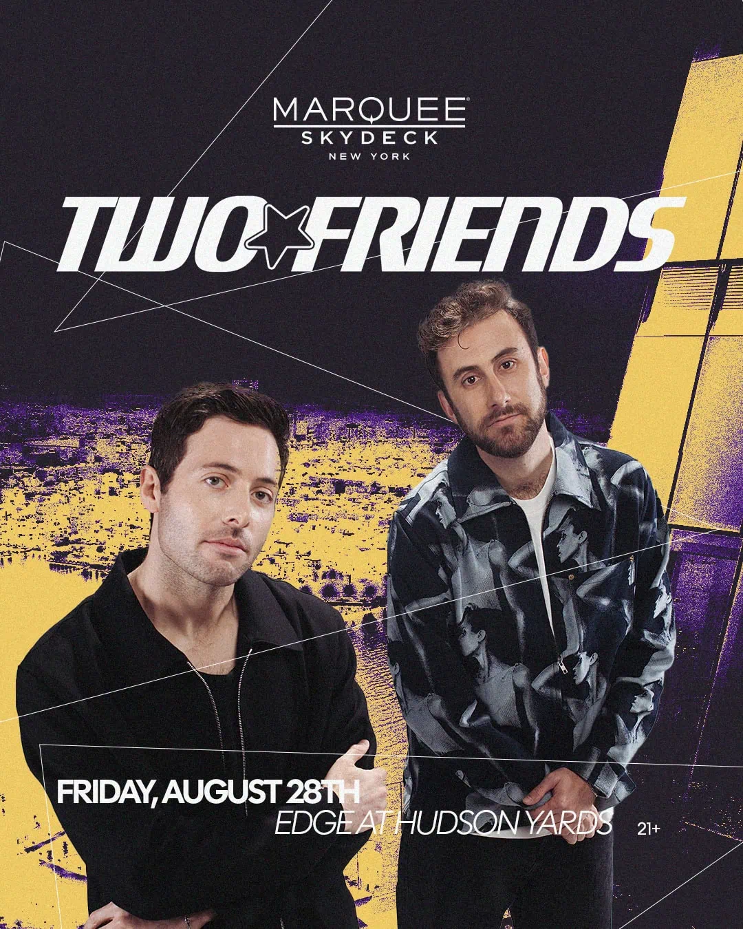 Marquee Skydeck: Two Friends promotional poster